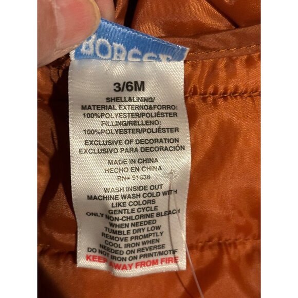 Robeez Baby Unisex Packable Insulated Hooded Jacket & Pouch Fox Design 3-6M‎ - Picture 5 of 10